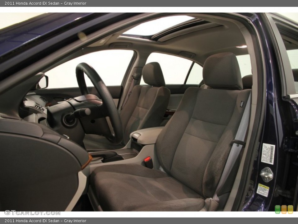 Gray Interior Photo for the 2011 Honda Accord EX Sedan #84346809