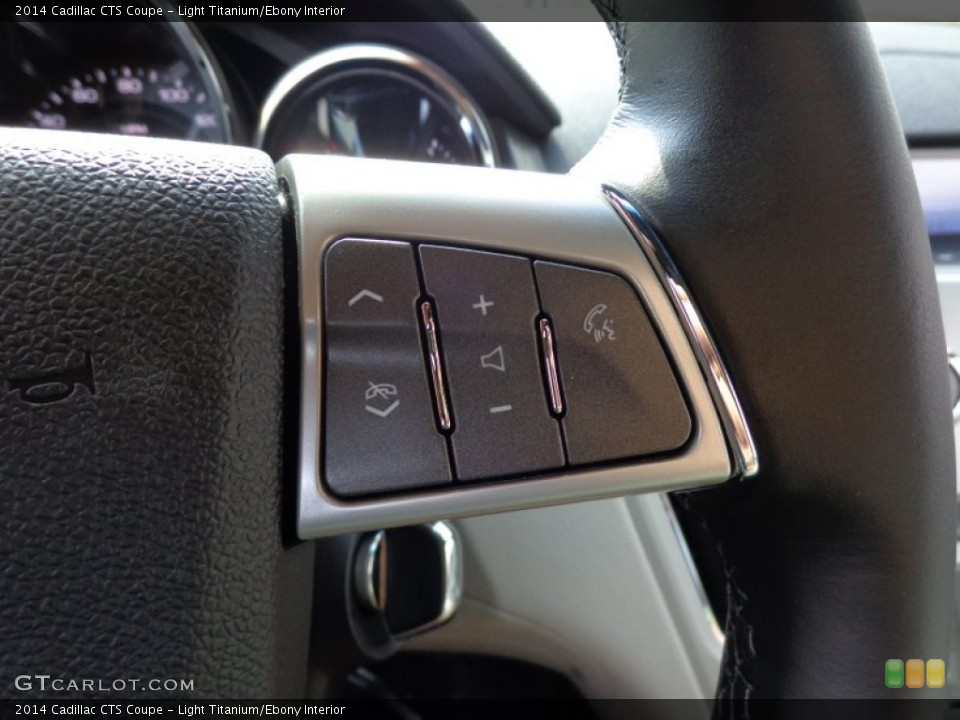 Light Titanium/Ebony Interior Controls for the 2014 Cadillac CTS Coupe #84346815