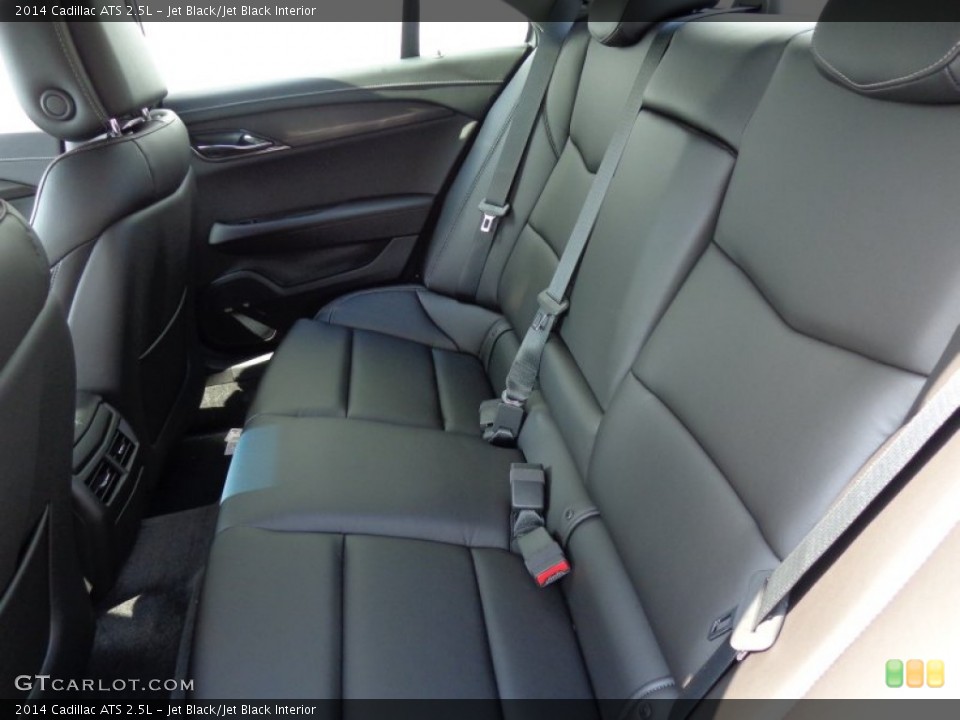 Jet Black/Jet Black Interior Rear Seat for the 2014 Cadillac ATS 2.5L #84347076
