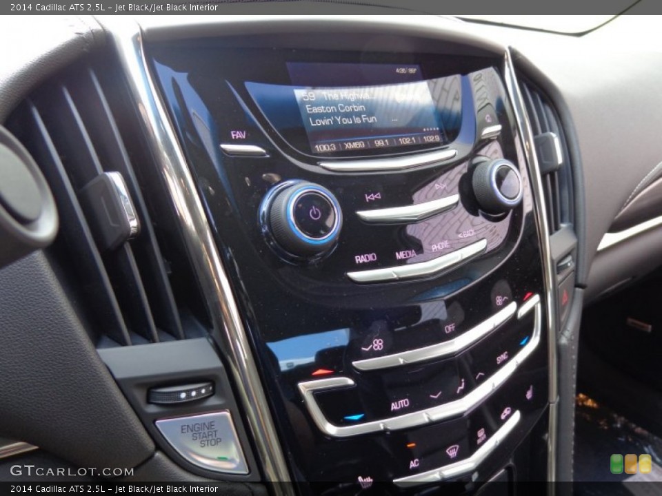 Jet Black/Jet Black Interior Controls for the 2014 Cadillac ATS 2.5L #84347283