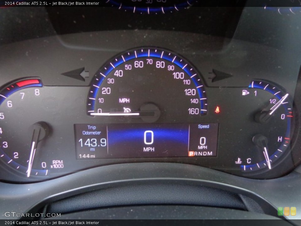 Jet Black/Jet Black Interior Gauges for the 2014 Cadillac ATS 2.5L #84347323