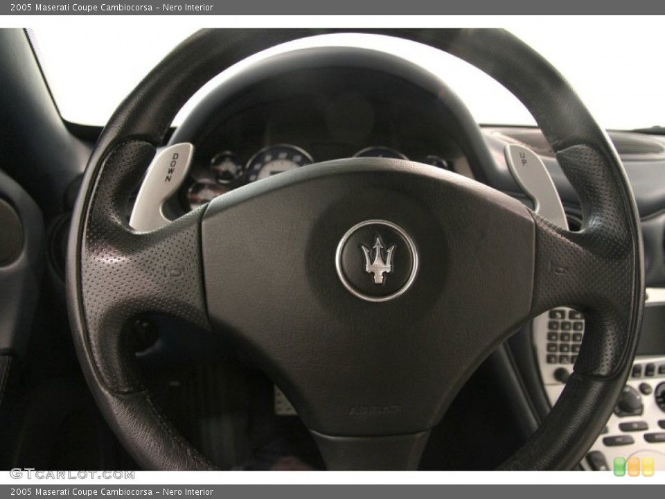 Nero Interior Steering Wheel for the 2005 Maserati Coupe Cambiocorsa #84350640
