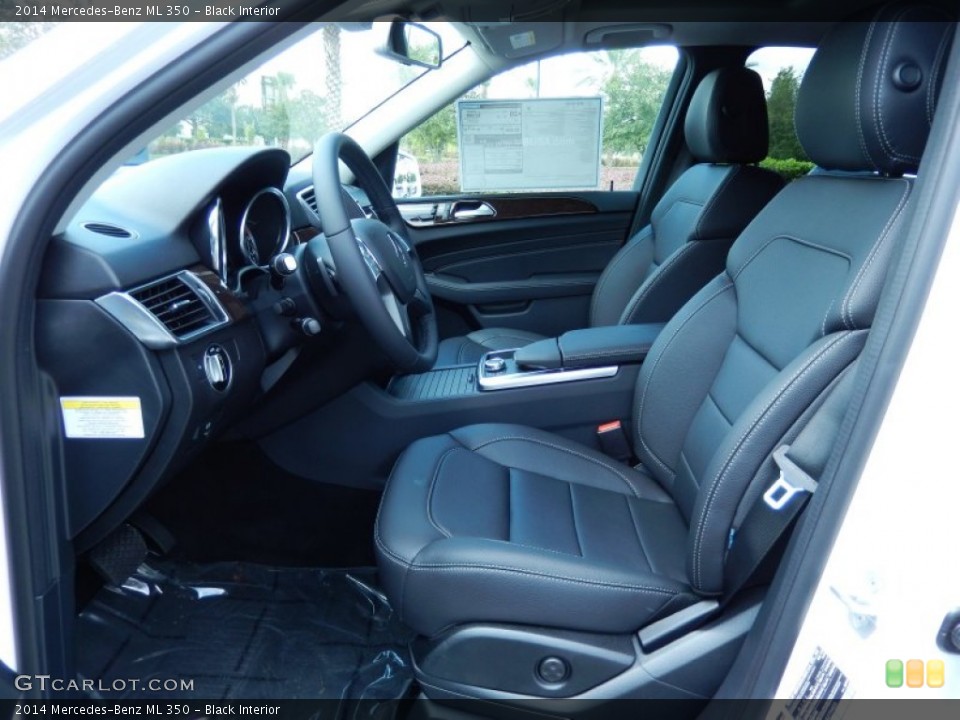 Black Interior Photo for the 2014 Mercedes-Benz ML 350 #84350643