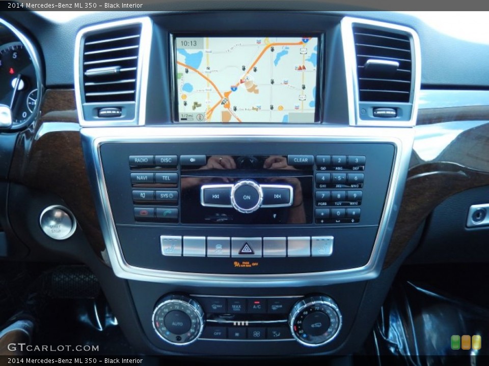 Black Interior Controls for the 2014 Mercedes-Benz ML 350 #84350709