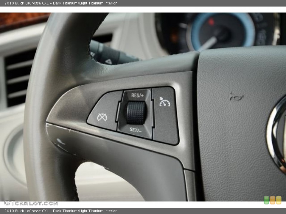 Dark Titanium/Light Titanium Interior Controls for the 2010 Buick LaCrosse CXL #84352590