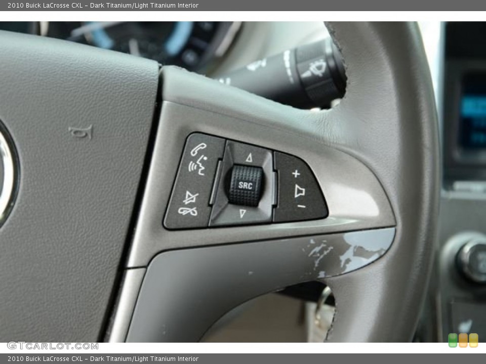 Dark Titanium/Light Titanium Interior Controls for the 2010 Buick LaCrosse CXL #84352605