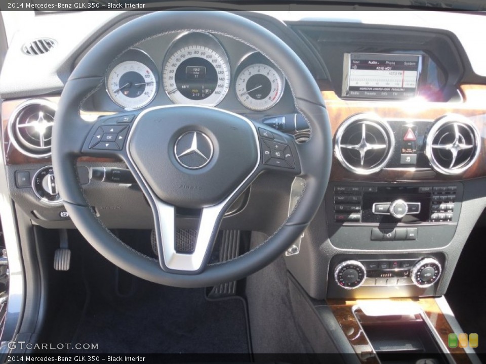 Black Interior Dashboard for the 2014 Mercedes-Benz GLK 350 #84353427
