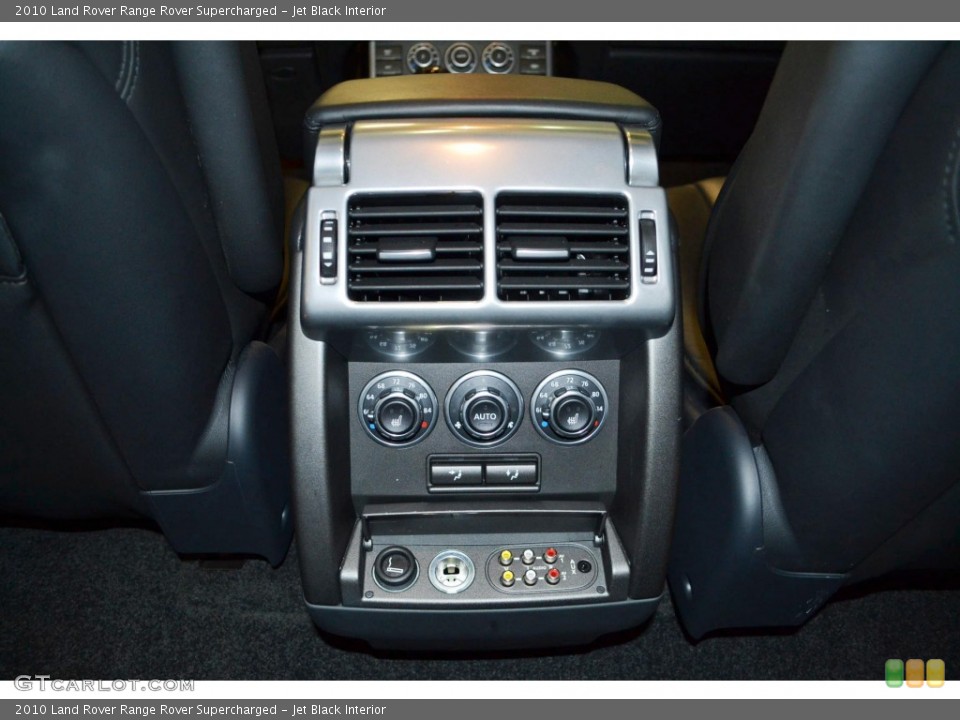Jet Black Interior Controls for the 2010 Land Rover Range Rover Supercharged #84354459