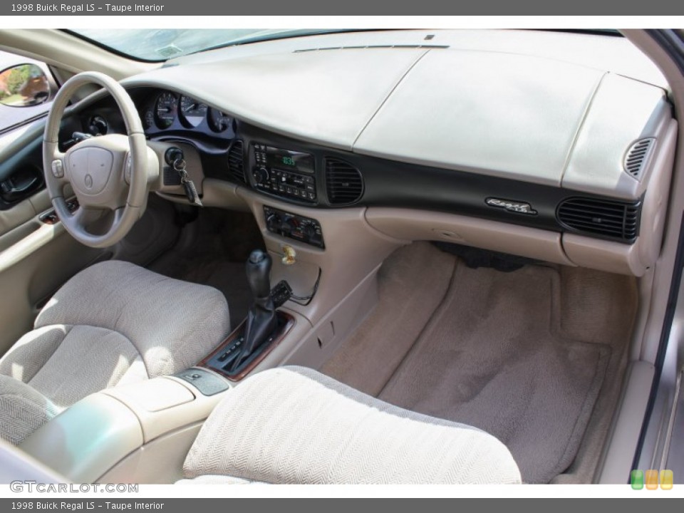 Taupe Interior Dashboard for the 1998 Buick Regal LS #84356496