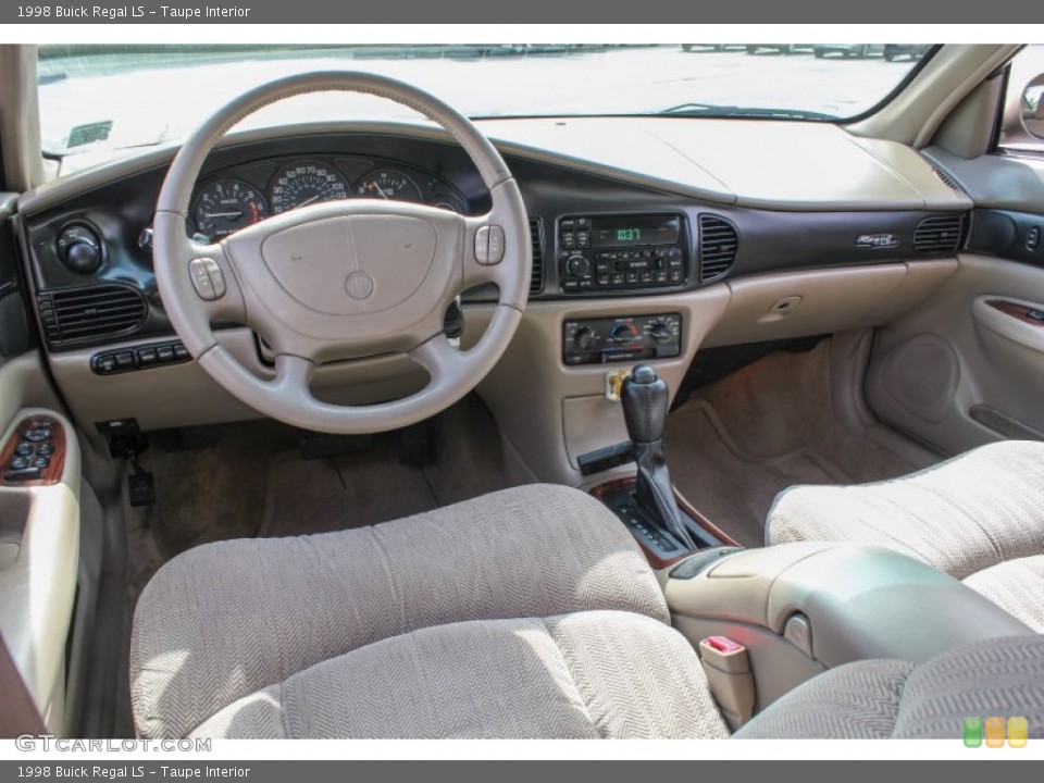 Taupe 1998 Buick Regal Interiors