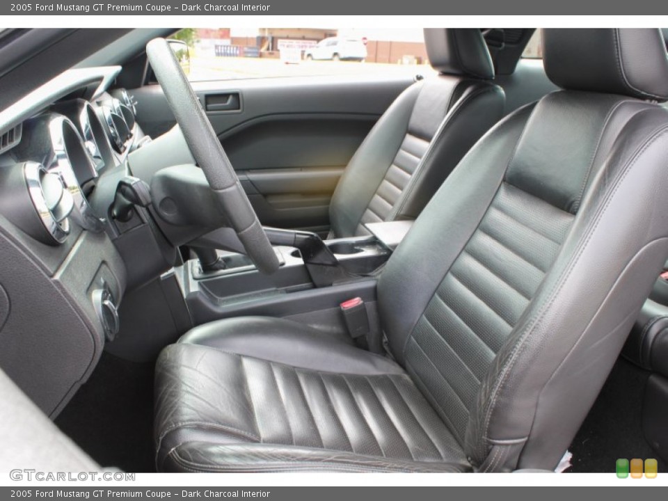 Dark Charcoal Interior Front Seat for the 2005 Ford Mustang GT Premium Coupe #84356623