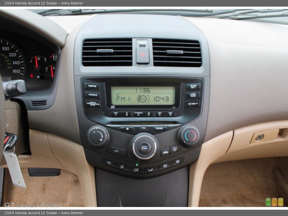 Ivory Interior Controls for the 2004 Honda Accord LX Sedan #84356853