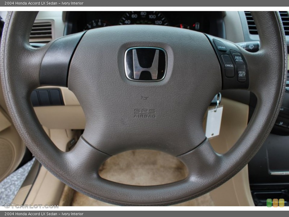Ivory Interior Steering Wheel for the 2004 Honda Accord LX Sedan #84356868