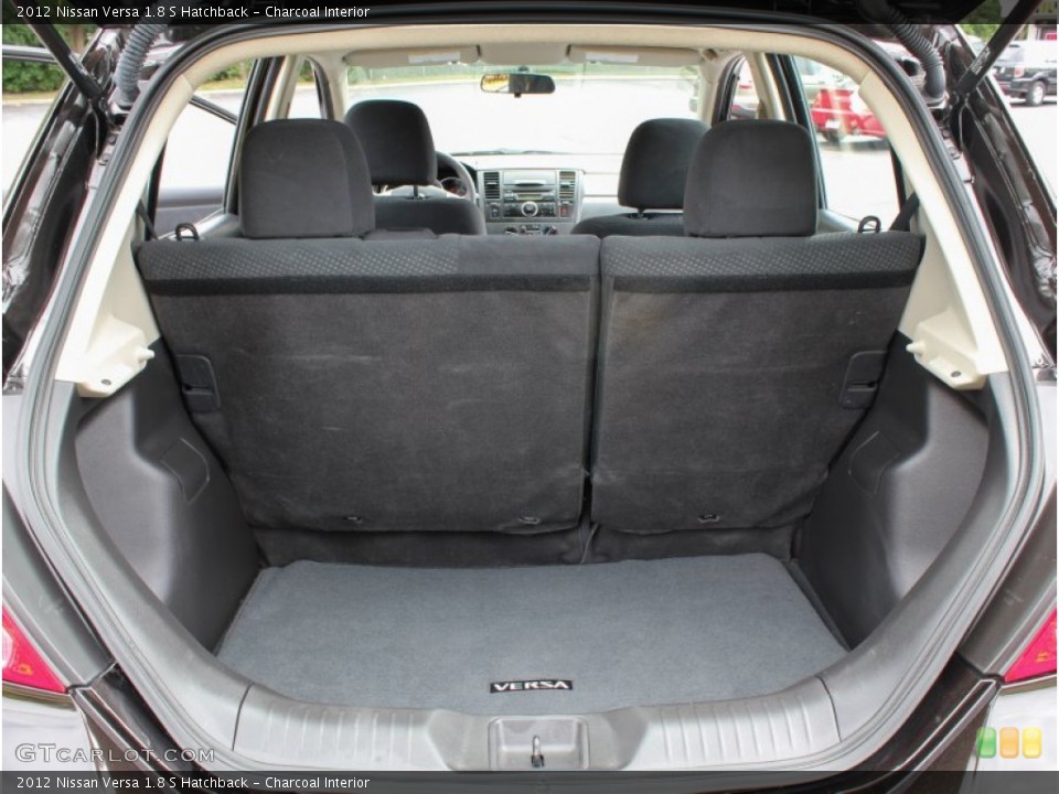 Charcoal Interior Trunk for the 2012 Nissan Versa 1.8 S Hatchback #84357446