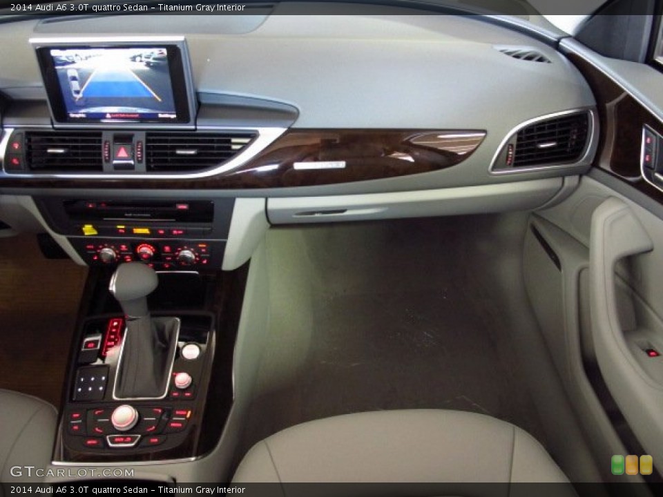 Titanium Gray Interior Dashboard for the 2014 Audi A6 3.0T quattro Sedan #84360366