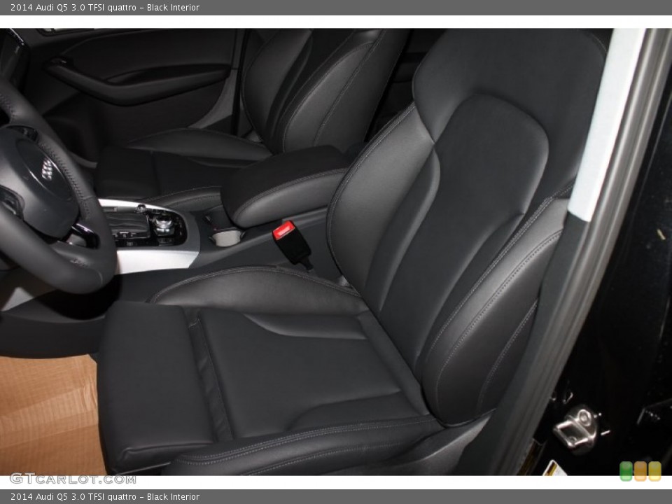 Black Interior Front Seat for the 2014 Audi Q5 3.0 TFSI quattro #84364363