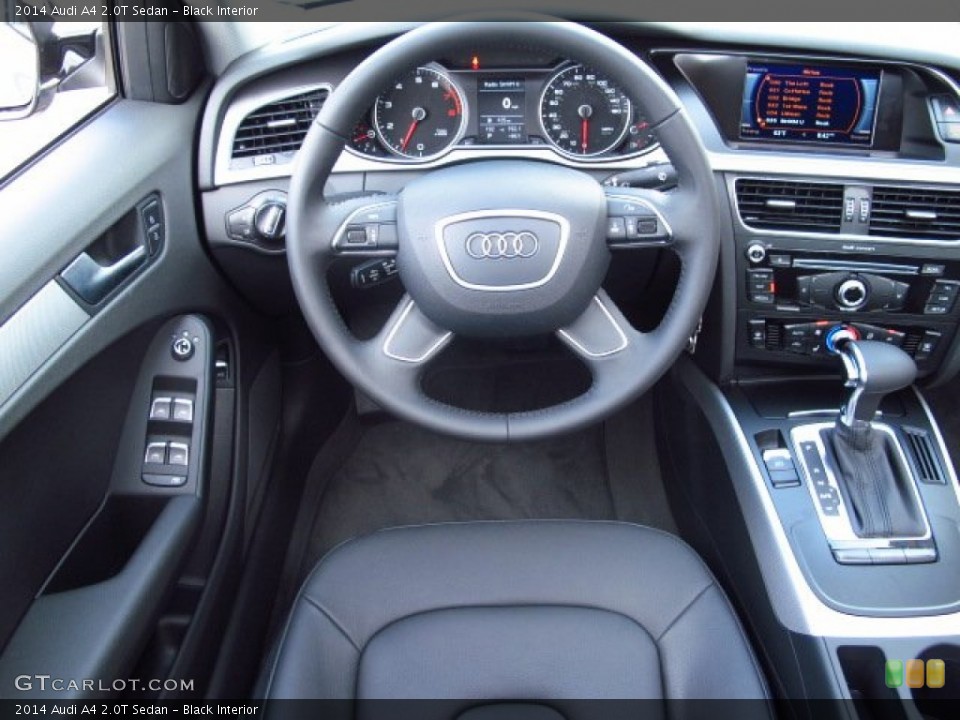 Black Interior Prime Interior for the 2014 Audi A4 2.0T Sedan #84365289