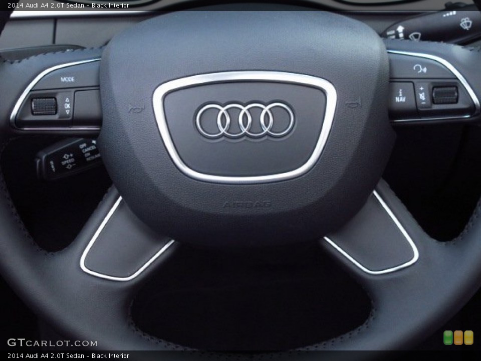 Black Interior Steering Wheel for the 2014 Audi A4 2.0T Sedan #84365371