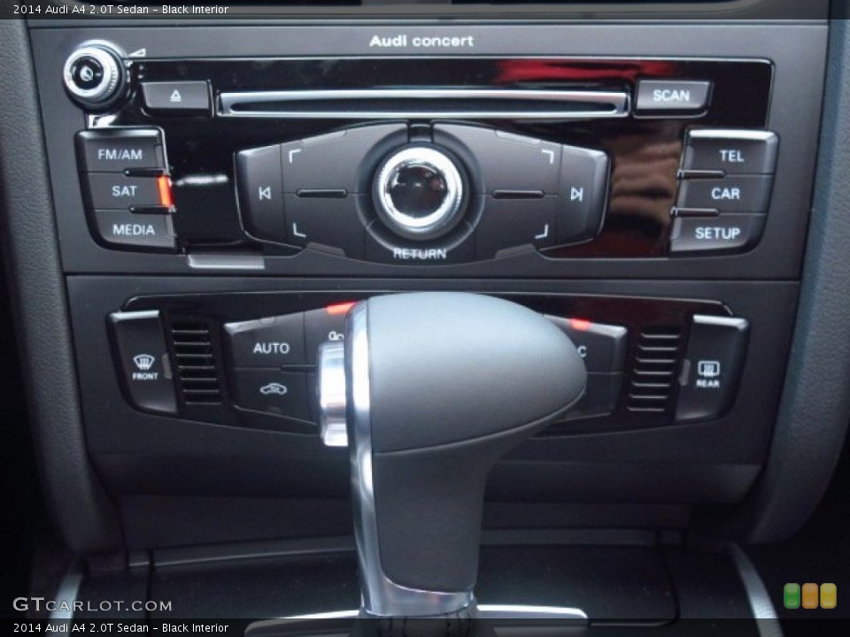 Black Interior Controls for the 2014 Audi A4 2.0T Sedan #84365403