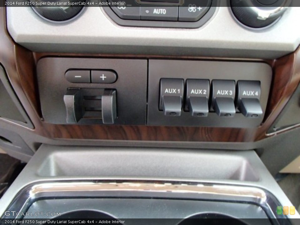 Adobe Interior Controls for the 2014 Ford F250 Super Duty Lariat SuperCab 4x4 #84365571