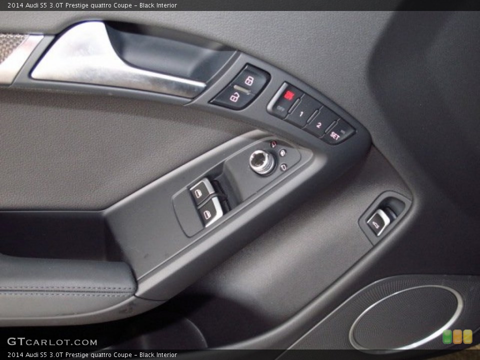 Black Interior Controls for the 2014 Audi S5 3.0T Prestige quattro Coupe #84365856
