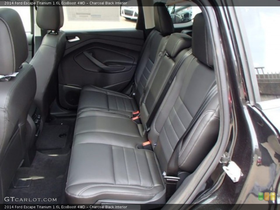 Charcoal Black Interior Rear Seat for the 2014 Ford Escape Titanium 1.6L EcoBoost 4WD #84365928
