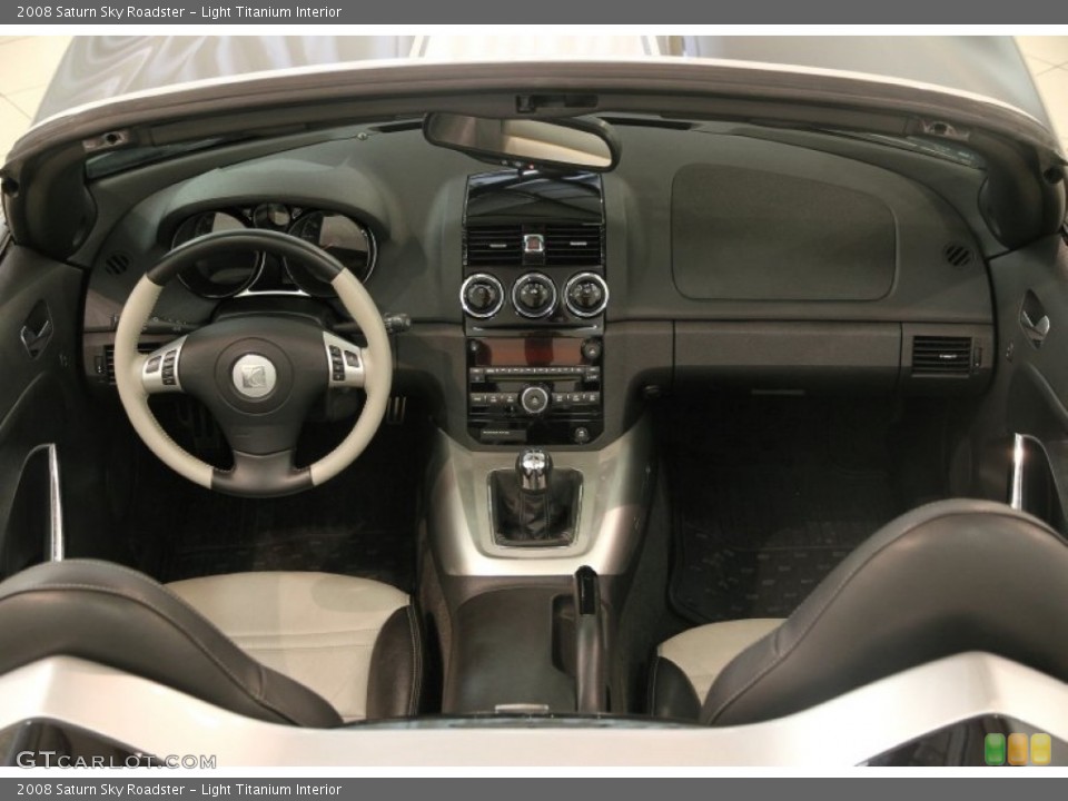 Light Titanium Interior Dashboard for the 2008 Saturn Sky Roadster #84366435