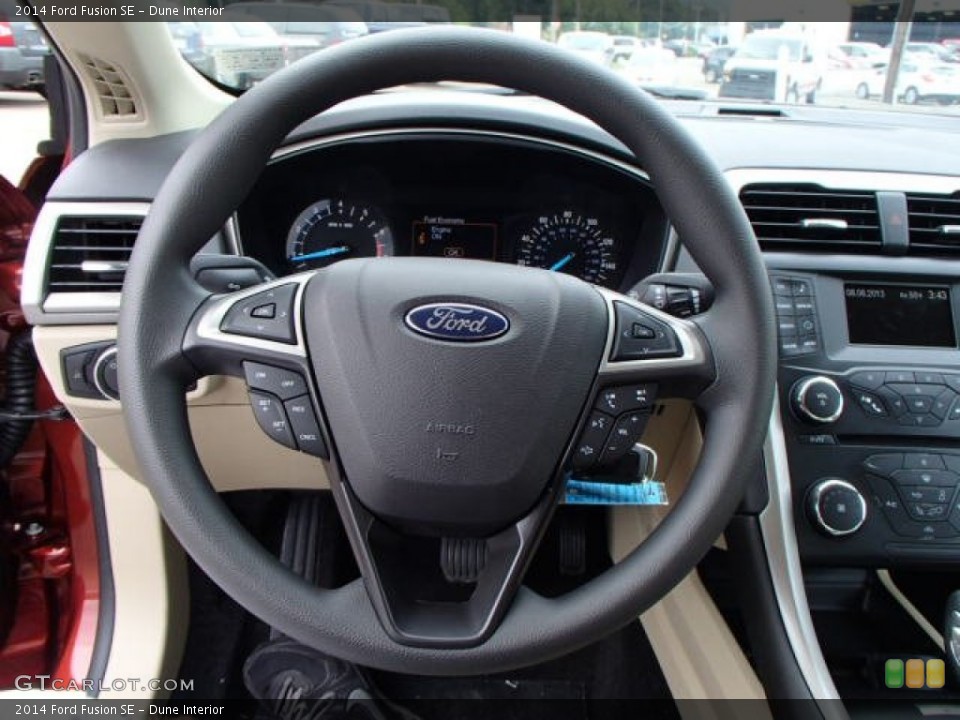 Dune Interior Steering Wheel for the 2014 Ford Fusion SE #84367413