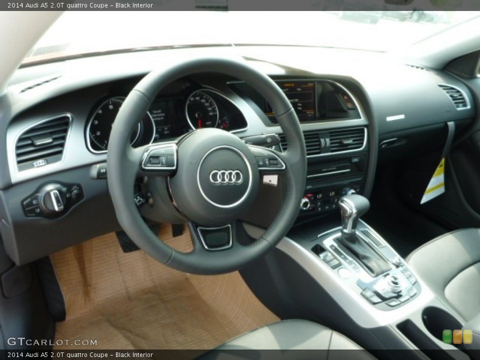 Black Interior Photo for the 2014 Audi A5 2.0T quattro Coupe #84370398