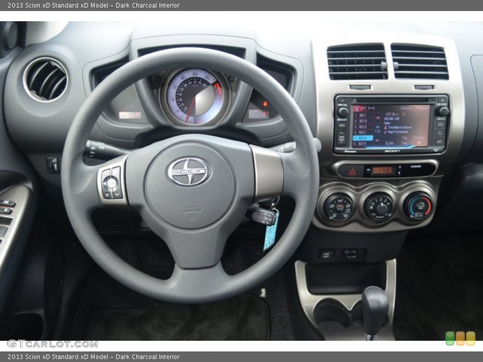 Dark Charcoal Interior Steering Wheel for the 2013 Scion xD  #84376926