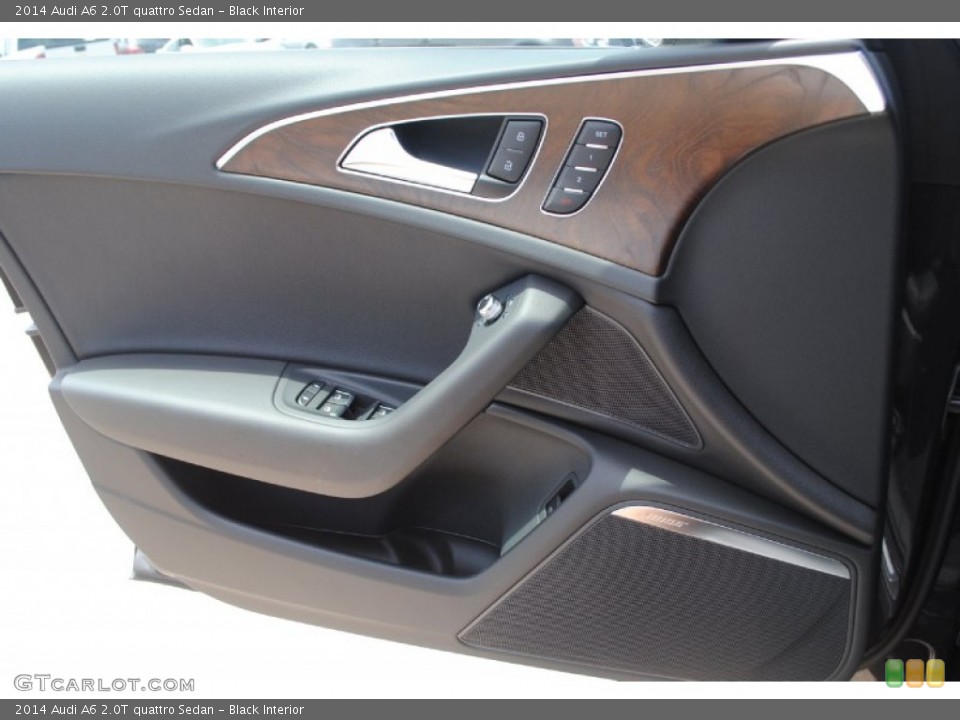 Black Interior Door Panel for the 2014 Audi A6 2.0T quattro Sedan #84377733