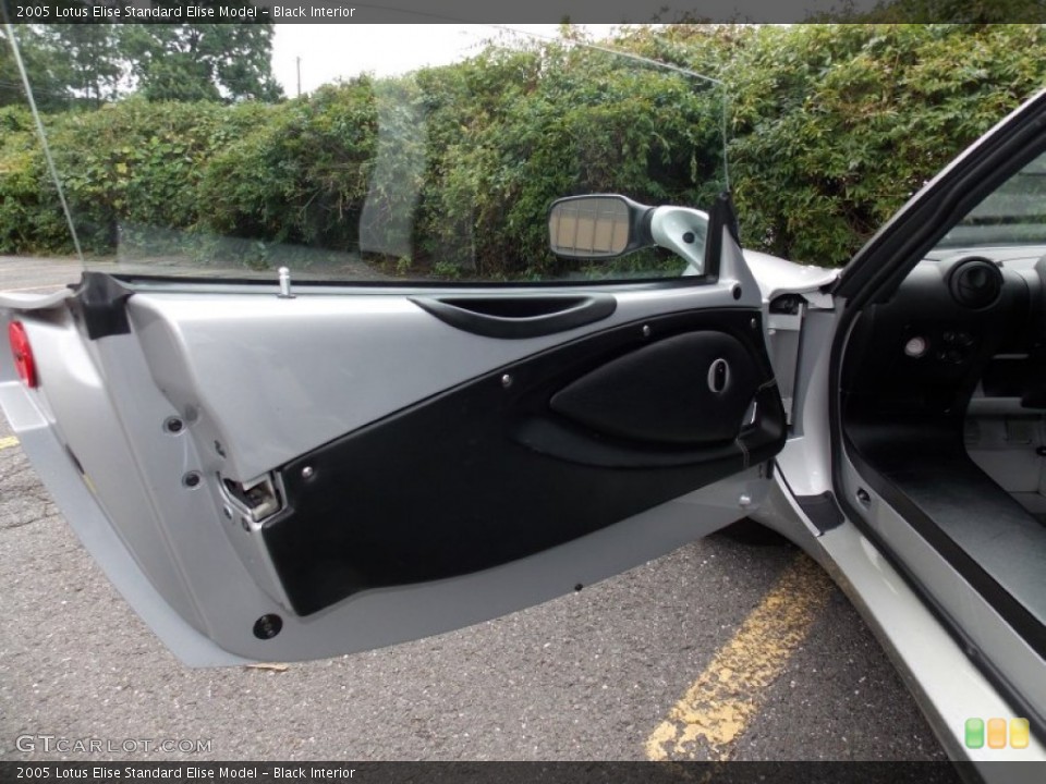 Black Interior Door Panel for the 2005 Lotus Elise  #84383655