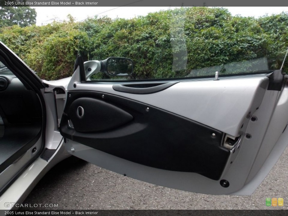 Black Interior Door Panel for the 2005 Lotus Elise  #84383754