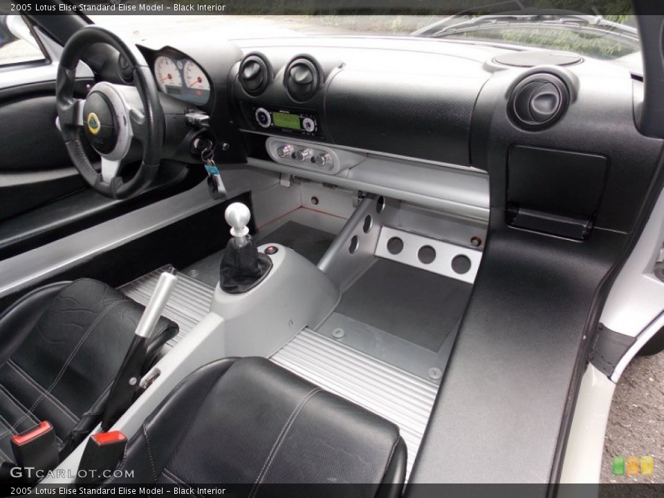 Black Interior Dashboard for the 2005 Lotus Elise  #84383820