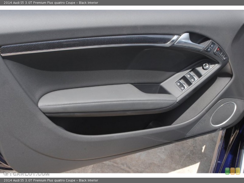 Black Interior Door Panel for the 2014 Audi S5 3.0T Premium Plus quattro Coupe #84384342
