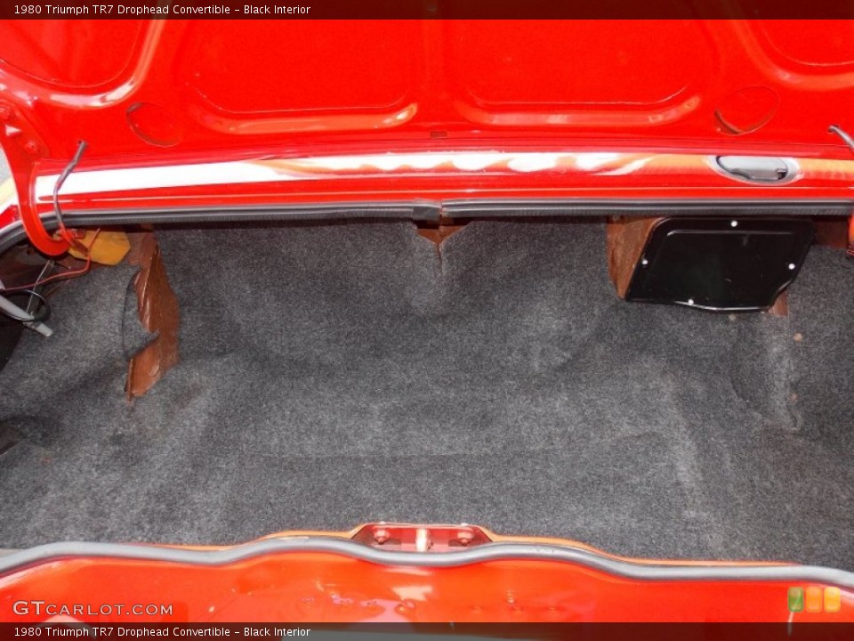 Black Interior Trunk for the 1980 Triumph TR7 Drophead Convertible #84384459