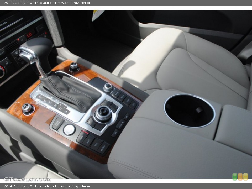 Limestone Gray Interior Transmission for the 2014 Audi Q7 3.0 TFSI quattro #84385992