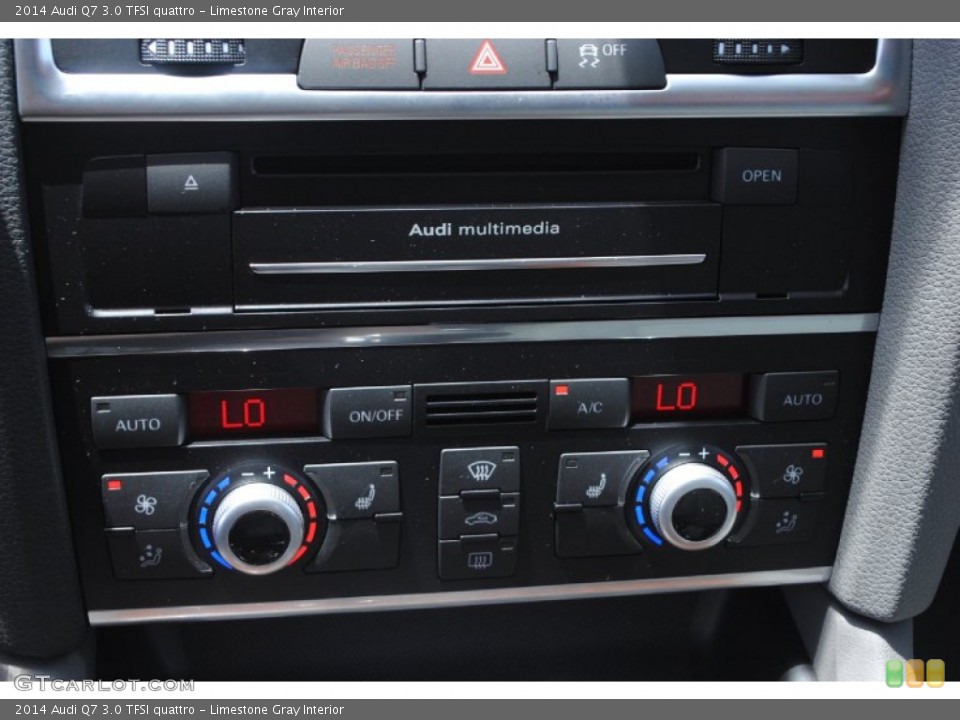 Limestone Gray Interior Audio System for the 2014 Audi Q7 3.0 TFSI quattro #84386241