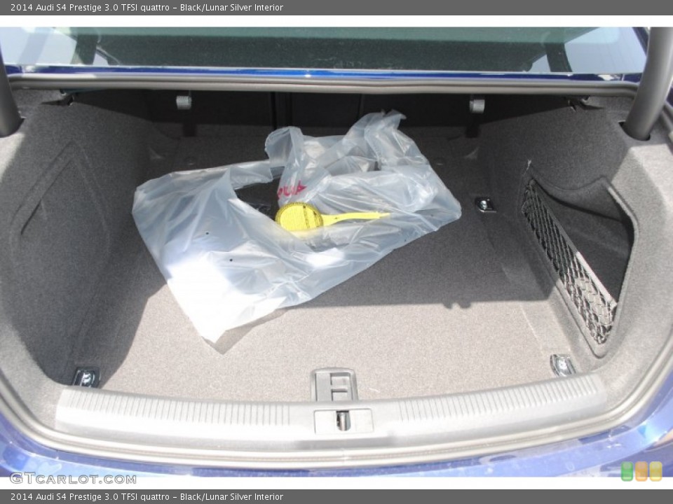 Black/Lunar Silver Interior Trunk for the 2014 Audi S4 Prestige 3.0 TFSI quattro #84387381