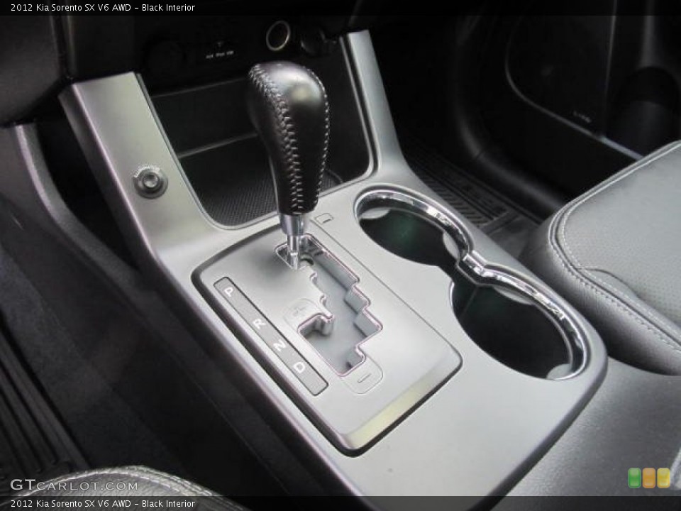 Black Interior Transmission for the 2012 Kia Sorento SX V6 AWD #84388317