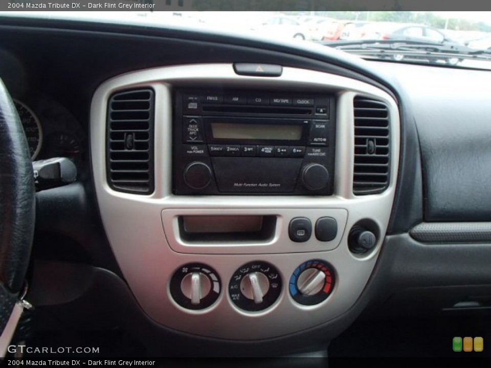 Dark Flint Grey Interior Controls for the 2004 Mazda Tribute DX #84389331