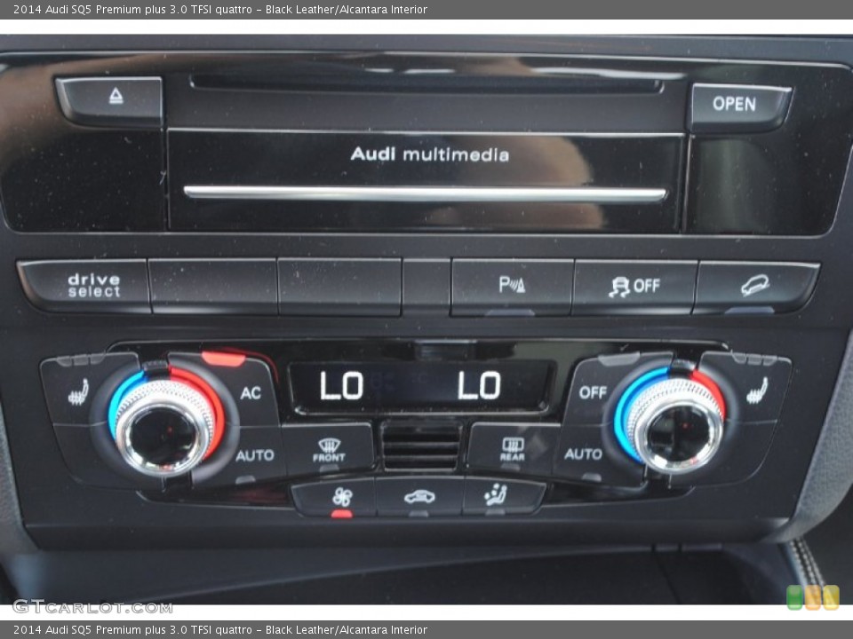 Black Leather/Alcantara Interior Controls for the 2014 Audi SQ5 Premium plus 3.0 TFSI quattro #84389510