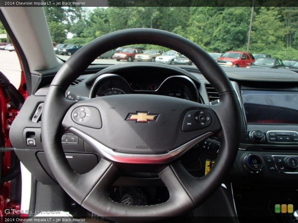 Jet Black Interior Steering Wheel for the 2014 Chevrolet Impala LT #84393978