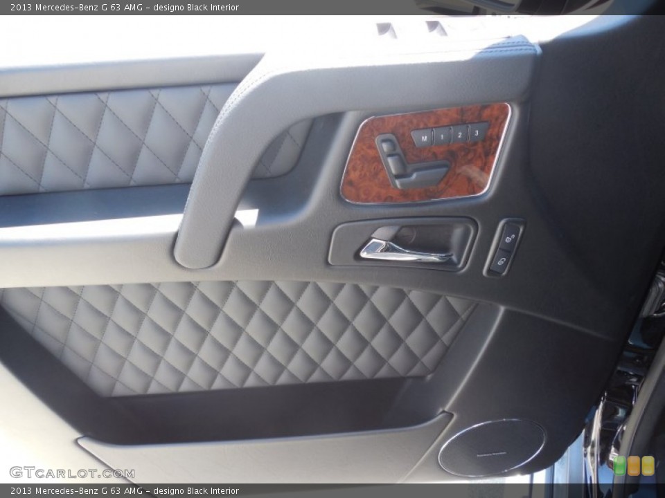 designo Black Interior Door Panel for the 2013 Mercedes-Benz G 63 AMG #84396639