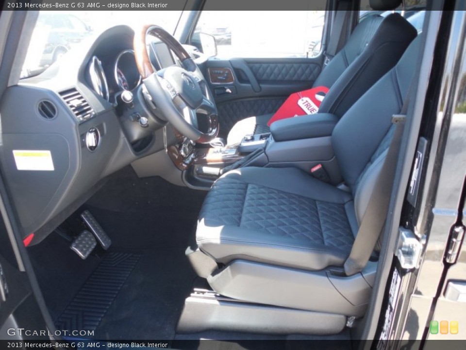 designo Black Interior Front Seat for the 2013 Mercedes-Benz G 63 AMG #84396660