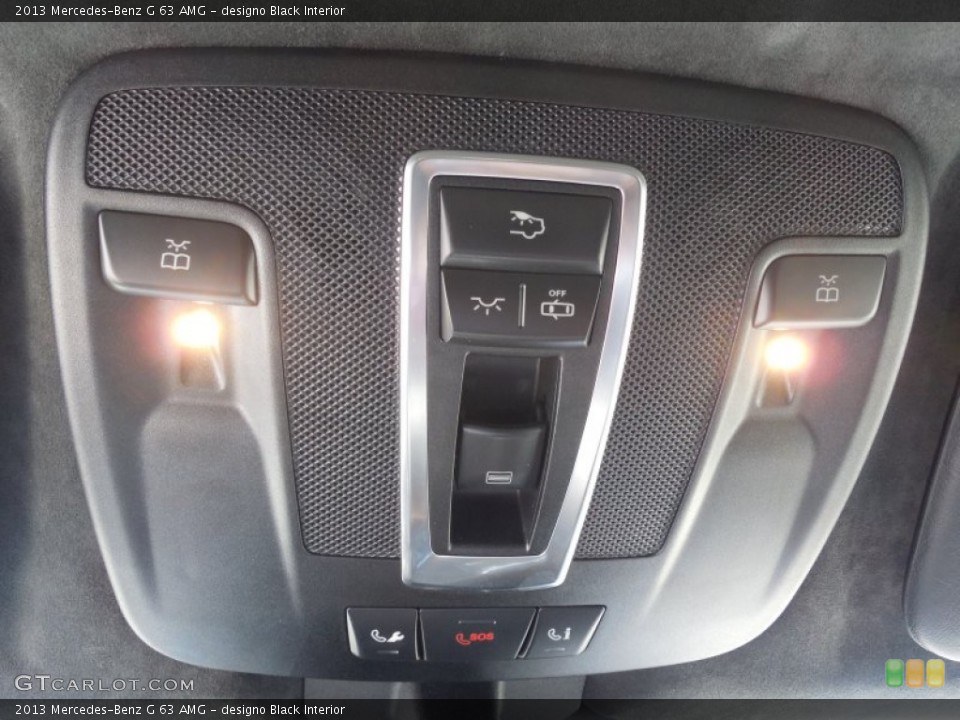 designo Black Interior Controls for the 2013 Mercedes-Benz G 63 AMG #84396878