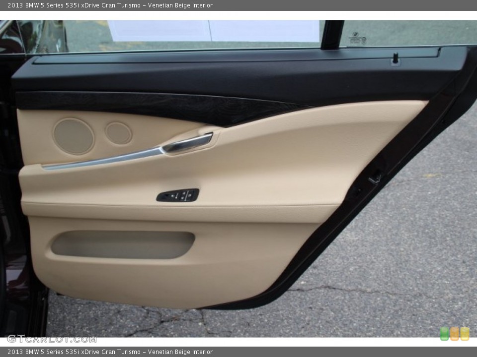 Venetian Beige Interior Door Panel for the 2013 BMW 5 Series 535i xDrive Gran Turismo #84397457