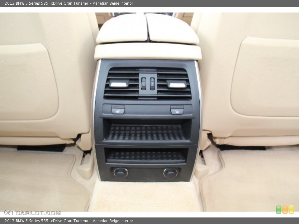 Venetian Beige Interior Controls for the 2013 BMW 5 Series 535i xDrive Gran Turismo #84397500