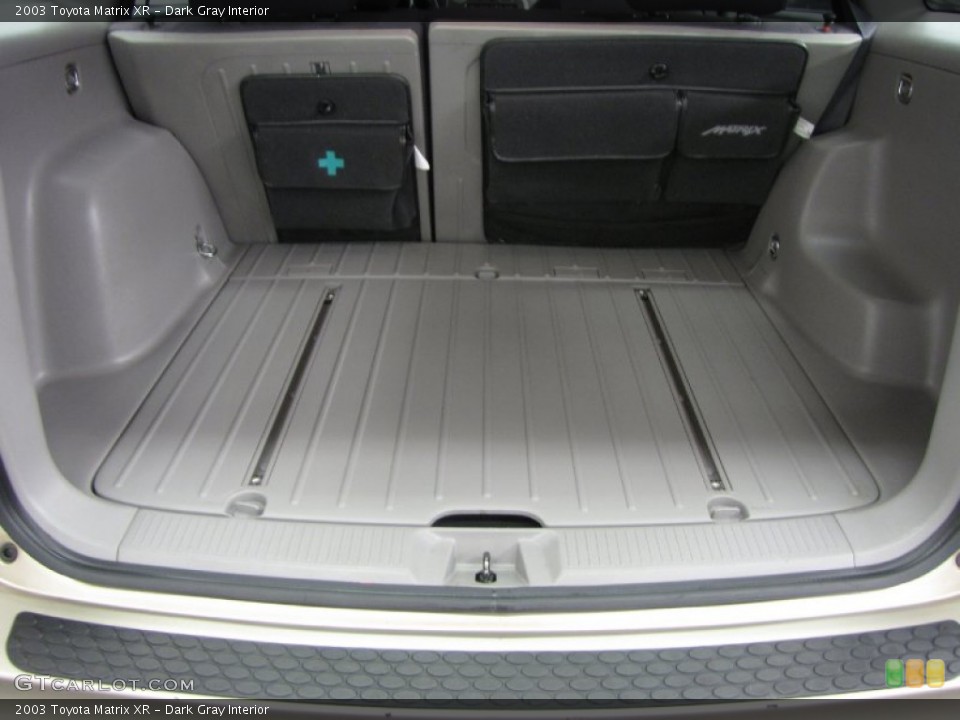 Dark Gray Interior Trunk for the 2003 Toyota Matrix XR #84401589