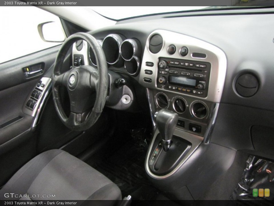 Dark Gray Interior Dashboard for the 2003 Toyota Matrix XR #84401703